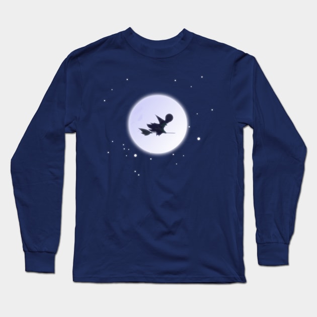 Witch Moon Was It? Long Sleeve T-Shirt by Jakeneutron